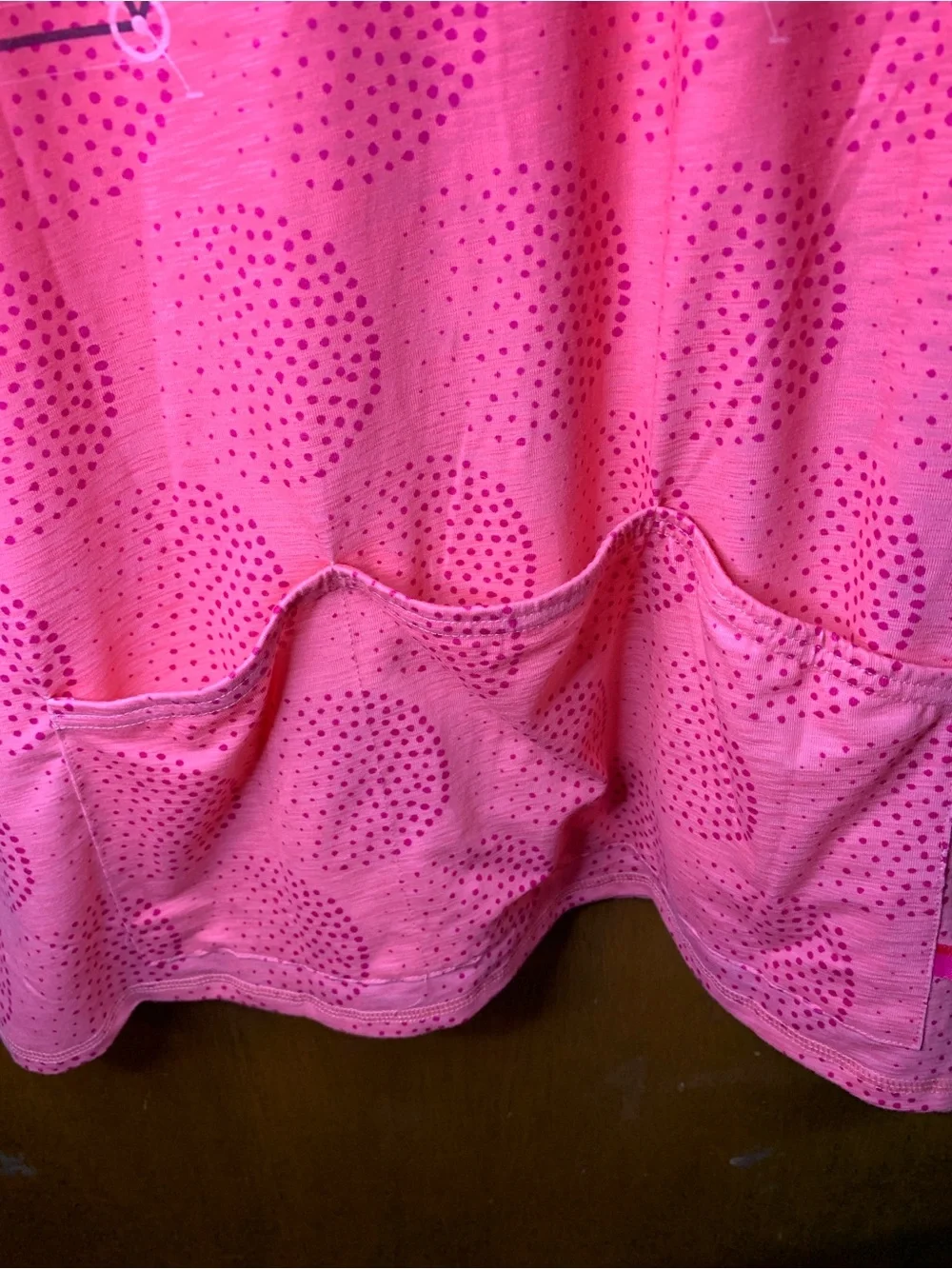 TERRY Pink Sleeveless Cycling Bike-Print Tank Top - Picture 5 of 8